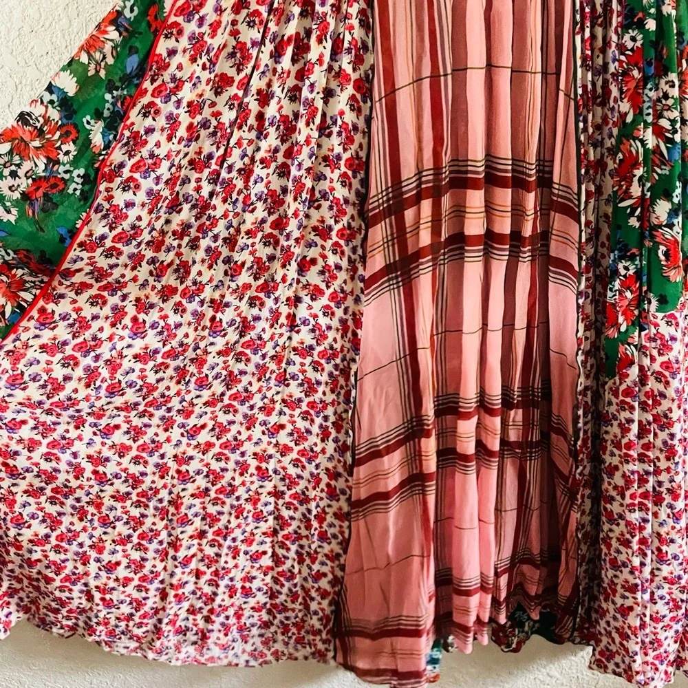 Zara Studio Patchwork Maxi Dress - Picture 8 of 16